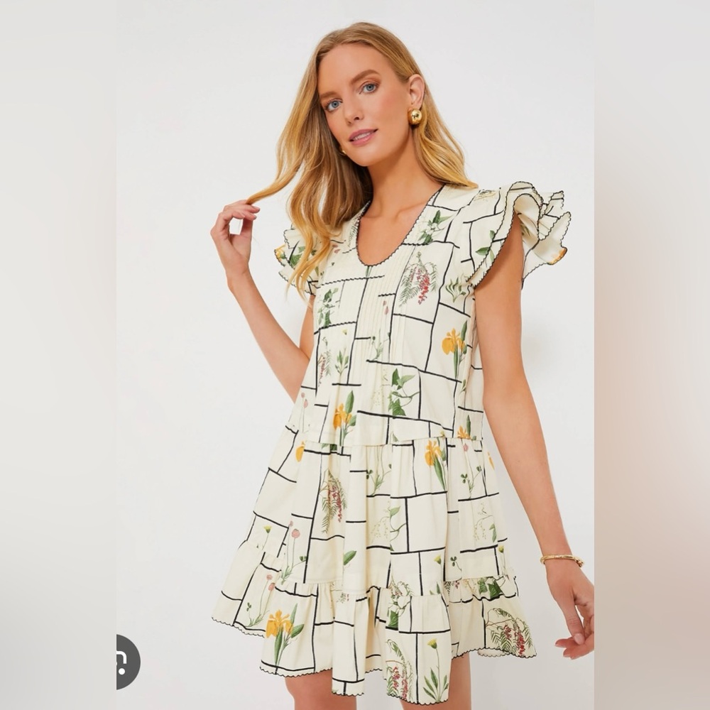 Tuckernuck Sundress with Flutter Sleeves